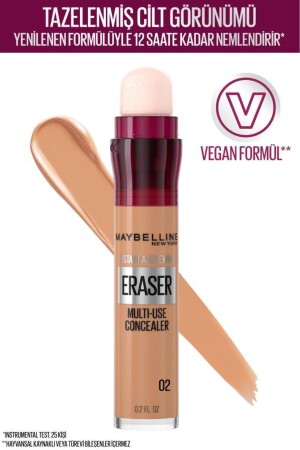 MNZ-Instant Anti Age Eraser Concealer - 02 عارية - Maybelline New York