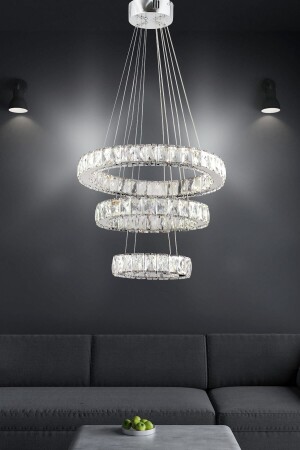 MNZ-Işıltı سلسلة خاصة مصباح العجلة كريستال الشنابل - شنابل حجر مستديرة - غرفة المعيشة - غرفة النوم - المطبخ - الق - AYDINHOMELİGHT