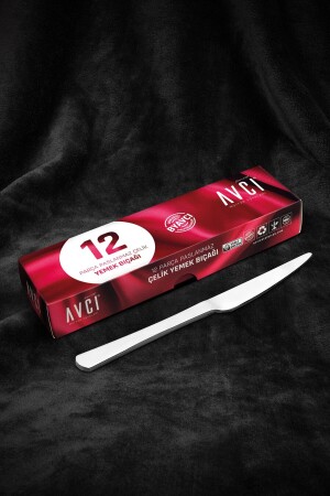 MNZ-Istanbul 12 قطعة سكين تناول الطعام IST-12YB - Avcı