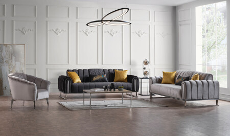 قماش معدني من صوفا MNZ-Izel - Cadde Yıldız