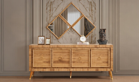 مُتَشَدّد (MNZ-Izmit Walnut Console) - Cadde Yıldız
