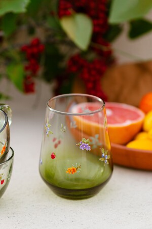 MNZ-Jardin 4 قطع زجاجات الماء مجموعة 425 ميكرو - Rakle