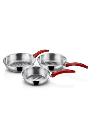 MNZ-Jasmin 3 Piece Steel Pan Set MNR0007 - Gülsan