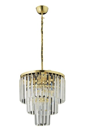 MNZ-Jasmine 4 قطع كريستال الحجر مصباح معلق شمعة G-066-4YSM - Trendylight