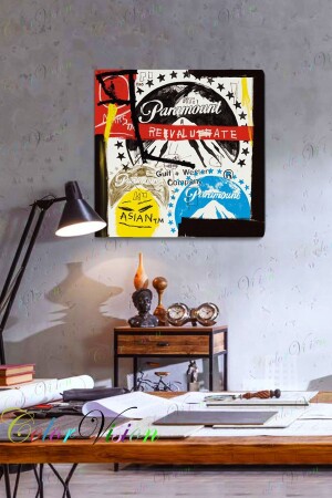 MNZ-Jean Michel Basquiat&andy Warhol الطباعة على القماش المميز JMBANDYPRMNT01 - ColorVision