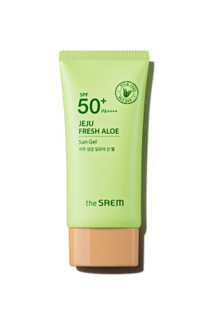 MNZ-Jeju Aloe Sun Gel واقي شمسي Spf 50+ و Pa++++ 50 جرام JASG - The Saem