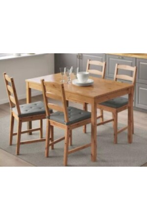 مجموعة طاولة وكرسي طعام MNZ-Jokkmokk - Ikea