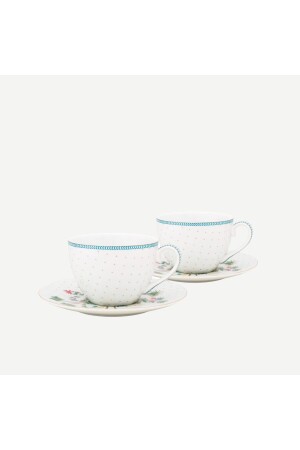 كوب شاي من الفورسلين الأبيض MNZ-Jolie Set 280 مل - Pip Studio