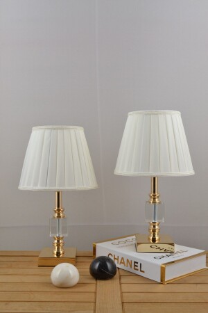 MNZ-Julina مكعب واحد ذهبية مضاعفة شمعة - AbajurAksesuar