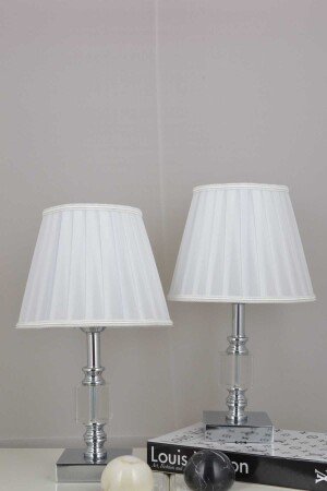 MNZ-Julina مكعب واحد فضي مضاعف ضوء - Abajuraksesuar