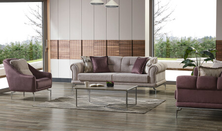 صوفا من طراز MNZ-Julyan Set Case Metal V2 - Cadde Yıldız