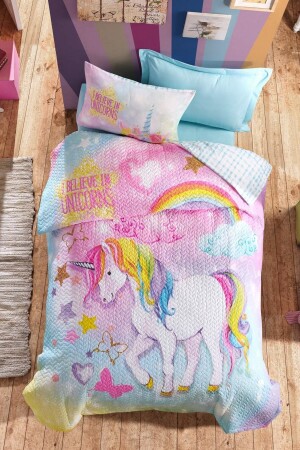 MNZ-Junior Ranforce واحد كامل مجموعة حلم النعناع 8680108044896 - Cotton Box