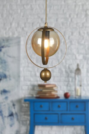 MNZ-Jupiter واحد شمعة زجاج العسل القديم BEG0025BEG01 - Begüsa