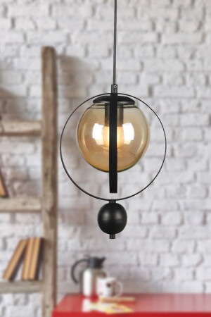 MNZ-Jupiter واحد شمعة سوداء زجاج العسل BEG0025BEG01 - Begüsa