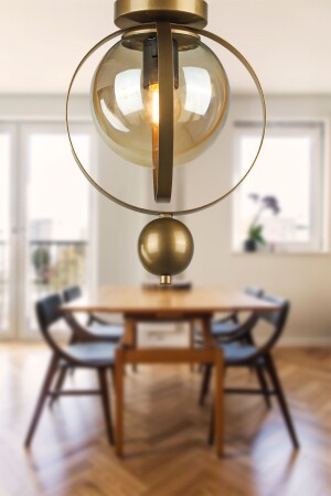 MNZ-Jupiter سقف التثبيت واحد الشنارة زجاج العسل القديم BEG0025BEG51 - Begüsa