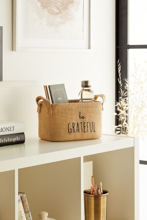 MNZ-Jute - الخزانة الداخلية غسيل الغسيل غرفة الأطفال منظمة الألعاب المنقلبة تخزين السلة منظمة 24x17x14 - Ocean Home Textile