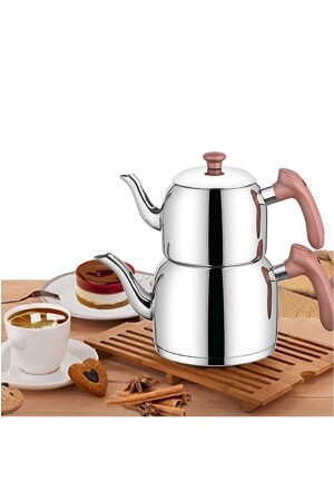MNZ-K-390 Vista Mini Size Plain Teapot Rose 2021ST2687 - Özkent