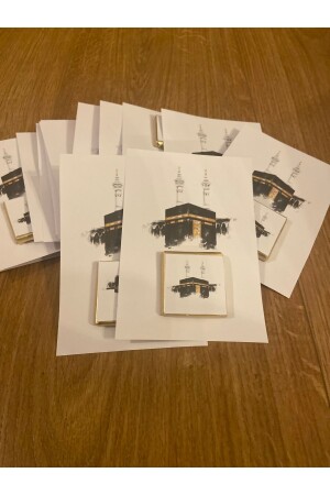 بطاقة مظهر من MNZ-Kaaba الشوكولاتة 25 رمضان هدية الشوكولاتة - İdalin Concept