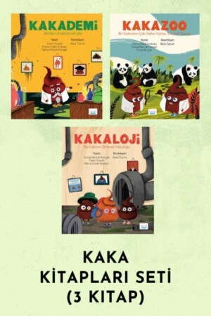 MNZ-Kakaloji - Kakademi - Kakazoo (3 مجموعة الكتب) rg3848384 - Rüya Gezegeni