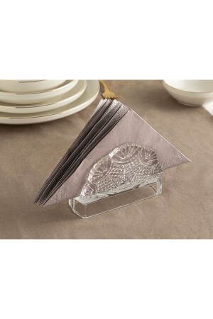 مُتَصَدِّقُ نِقْدِ الزجاجِ MNZ-Karissa 13x9 Cm شفاف - English Home