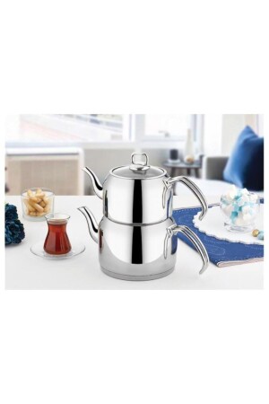 MNZ-Karmen Mega Size Teapot Set القادة-KARMENMEGA - Kahramanlar