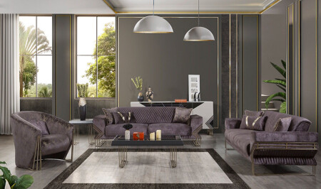 غرفة المعيشة MNZ-Kayra مجموعة V2 - Cadde Yıldız