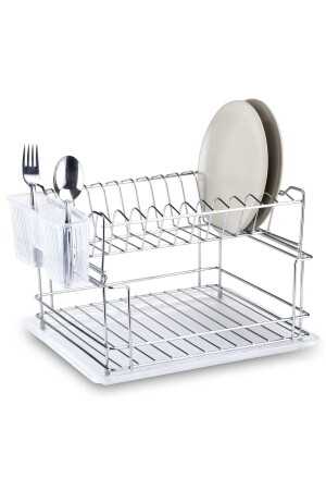 MNZ-Kb010 رف الأطباق المتكاملة - كروم EVIDEA12419 - Teknotel