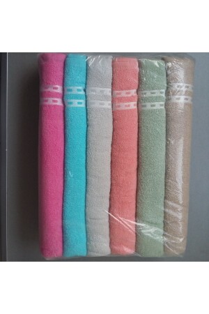 MNZ-Kelebek Testil 12pcs حلاقة الشعر حمالة المناشف الاقتصادية النموذج 75980000BERBER12Lİ - kelebektekstil