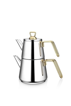 MNZ-Keops Pyramid Mini Gold Teapot Set C. 601 - CAN