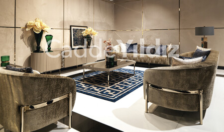 MNZ-Kervan أريكة الفاخرة مجموعة - Cadde Yıldız