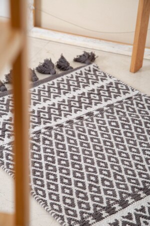 MNZ-King 100٪ مطبخ حمام القطن أسود 60x90 10001222292 - İrya