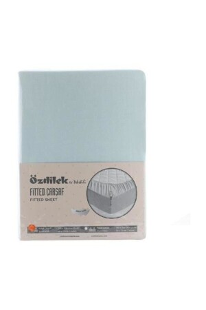 مقاس MNZ-King 180x200+30 سم مرفقة السرير مع 2 وسادة خضراء الماء - Özdilek