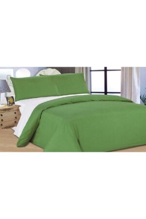 MNZ-King خضراء خضراء أبيض القطن الساتين غطاء غطاء المنتج خضراء - METİNEV