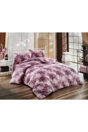 مقاس الشجرة المُقسمة لـ MNZ-King Set 200x240 سم + 2 قوائم وسادة 50x70 سم (بدون أوراق) - Umut Home Design