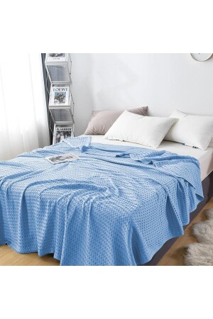 MNZ-King Size Pike مع حوض تجميع 240 × 260 سم Pike الأزرق - Mulberry