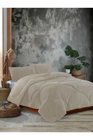 مقاس (MNZ-King) بيج Welsoft Quilt 220x240 - Nanosoft