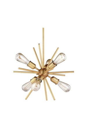 MNZ-Kirpi 6-piece قديم و عصري شمعة 0024 - LİVORA LIGHTING