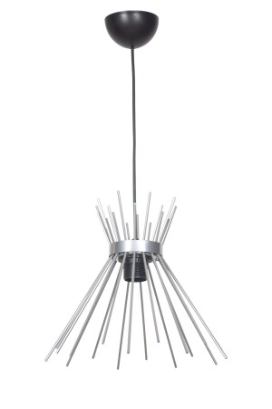 MNZ-Kirpi فخمة التصميم الخاص لون الرمادي غرفة المعيشة - المطبخ واحد مصباح معلق شمعة TYC00501978819 - Fer Avize