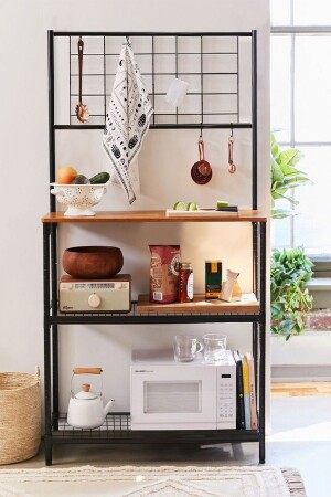 طاولة المرفق بالبر المطبخ MNZ-Kitchen Bango طاولة متعددة الأغراض 5159 5159-11 - Weblonya