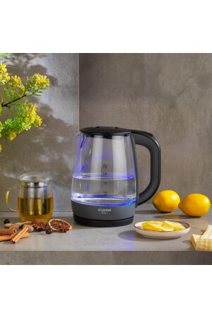 كيتل كهربائي MNZ-Klar - رمادي - Schafer