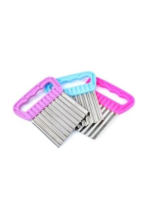 MNZ-Klass Avm عملي بطاطس الفاكهة الخضروات القصق قطع الشطائر سكين الماء الأخضر - Genel Markalar