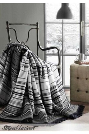 MNZ-Knee Blanket Navy Blue BC104343 - Özdilek