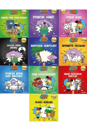 MNZ-Kral Şakir القراءة الأولى *السلسلة الثالثة الجديدة* 21 إلى 30 (مجموعة جديدة من 10) 36383809736252 - Eksik Parça Çocuk