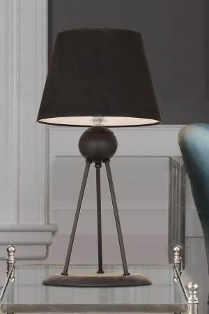 MNZ-Kunter الأسود تصميم عصري غرفة المعيشة-غرفة النوم إضاءة الظهيرة 3580-1M-BL - Apliqa