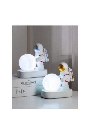 MNZ-Kupx رائد فضاء ضوء القمر ضوء الليل ضوء الشمس الكامل مصباح السرير ASTR - Hediyestanbul