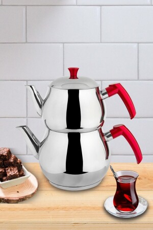 MNZ-Küre متوسط الحجم كوب شاي من الفولاذ المقاوم للصدأ MÇA-00002 - Arda