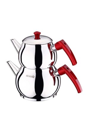 MNZ-Küre الحمراء الباكيليت المقبض على صلاصة الشاي Minti 868043404001216 - Akdeniz