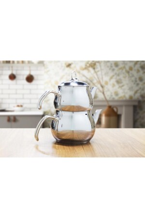 مجموعة من الـ MNZ-Küre المعدنية المتوسطة للجرة الشاي ML2023SET - Rossel Premium