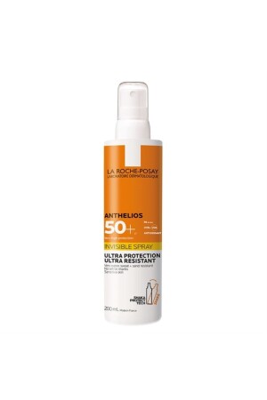 MNZ-La Roche-posay Anthelios Invisible Spray Spf 50+ 200 مل رش الشمس K. 696838 - La Roche Posay