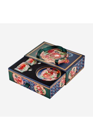 MNZ-La Vita E Bella Blue Green Porcelain Coffee Cup Set 120 مل CAPVB1ECBG2 - CHIARA ALESSI